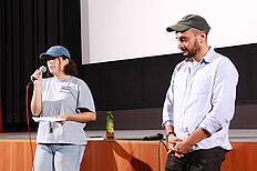 Laura Sole Hanser, Arman T.Riahi (Video&Filmtage Academy)