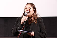 Marija Milovanovic (Festivalleiterin Video & Filmtage)