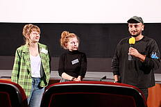 Marlene Hauser, Elli Leeb, Arman T.Riahi (Nightline-Jury)